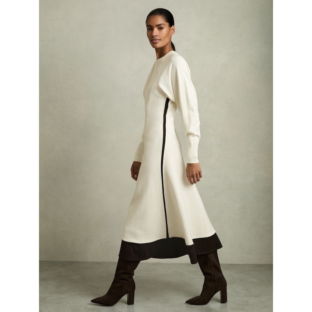 NWT REISS Caprice Wool Blend Knitted Dress / Sizes 4 & 6P / MSRP $526! / Elegant